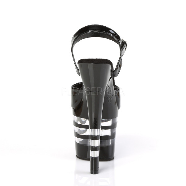 7 inches Heel, 3 1/4 inches Lined PF Ankle Strap Sandal — image 8 of 8