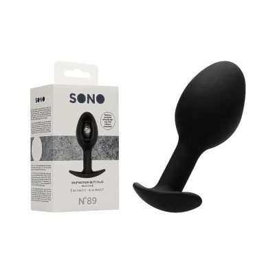 Sono No 89 Self Penetrating Butt Plug Black