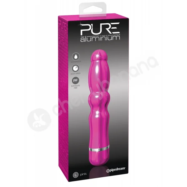 Pure Aluminium Pink Large Vibrator