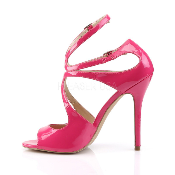 5 inches Heel, Strappy Sandal W/ Cutout Detail — image 7 of 16