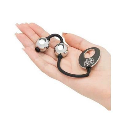 Fifty Shades Of Grey Mini Silver Pleasure Balls