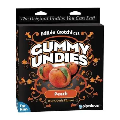 Gummy Undies for Him Peach