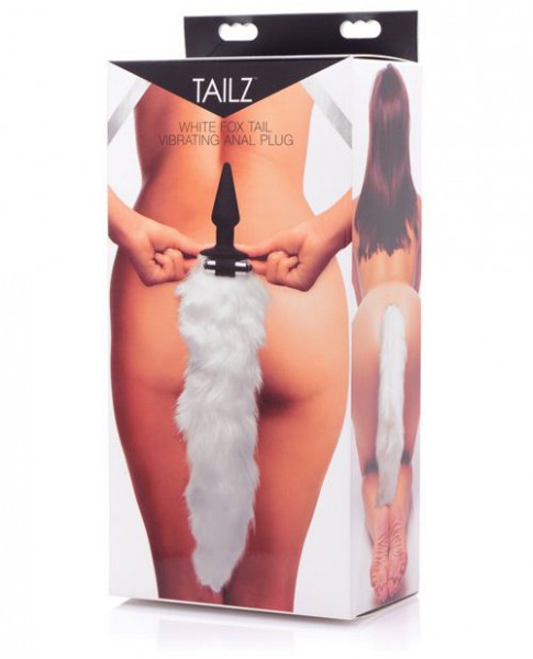 XR Brands Foxxy Fanny Vibrating Silicone Butt Plug