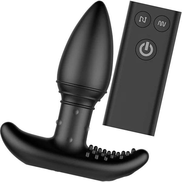 Nexus B Stroker Remote Control Unisex Massager With Rimming Beads