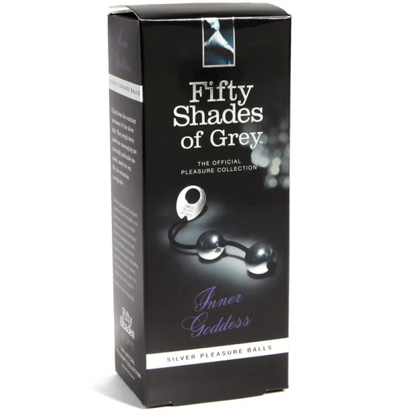 Fifty Shades of Grey Inner Goddess Silver Pleasure Kegel Balls