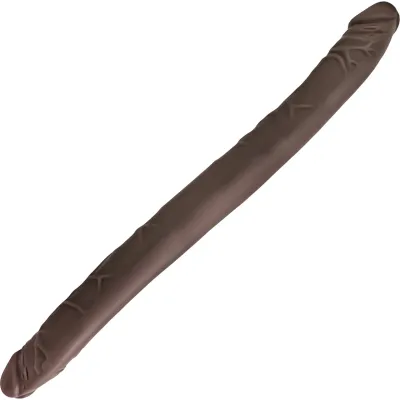 Dr Skin 16 Inch Double Dildo by Blush Chocolate