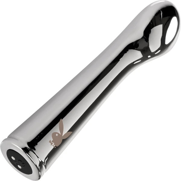 Playboy Pleasure Swoon Rechargeable Waterproof Aluminum Alloy G-Spot Vibrator