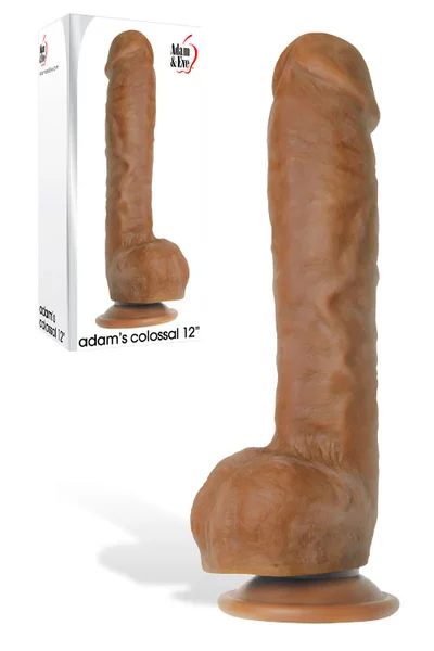 Adam and Eve Colossal 12" Dildo with Suction Cup — image 13 of 16