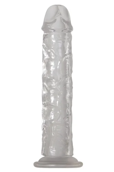 Adam and Eve 8.5" Crystal Clear Dong with Suction Cup Base — image 12 of 12