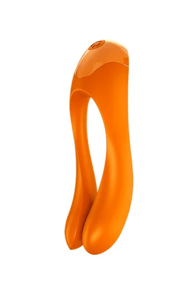 Satisfyer 4.7" Candy Cane Silicone Finger Vibrator — image 11 of 12