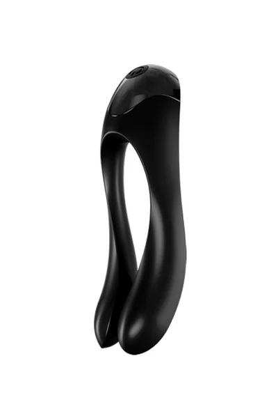 Satisfyer 4.7" Candy Cane Silicone Finger Vibrator — image 8 of 12