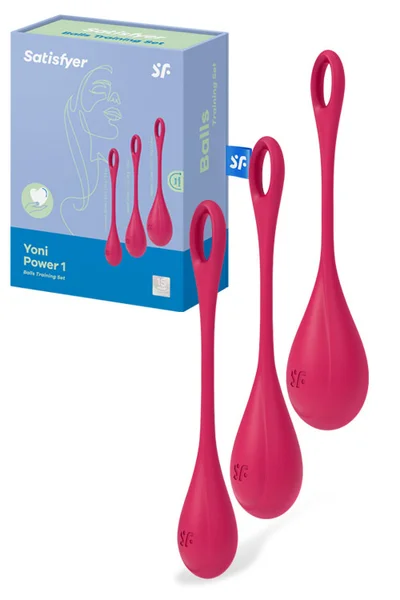 Satisfyer Yoni Power 1 Kegel Ball Set (3 Pce) — image 7 of 9