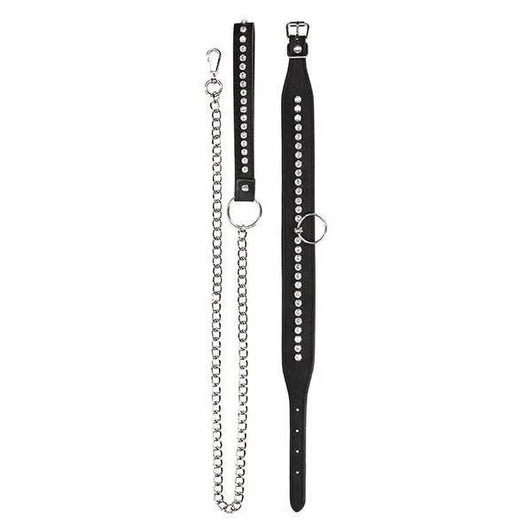 Ouch Diamond Studded Collar With Leash — image 14 of 16