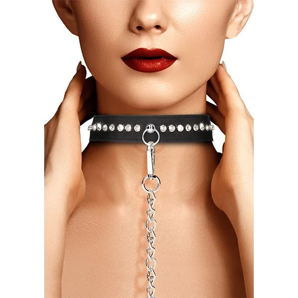 Ouch Diamond Studded Collar With Leash — image 16 of 16