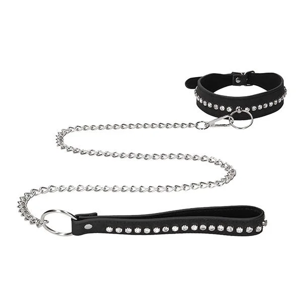 Ouch Diamond Studded Collar With Leash — image 13 of 16