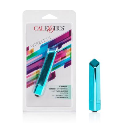 Kroma Bullet Vibrator Teal 4 Inch