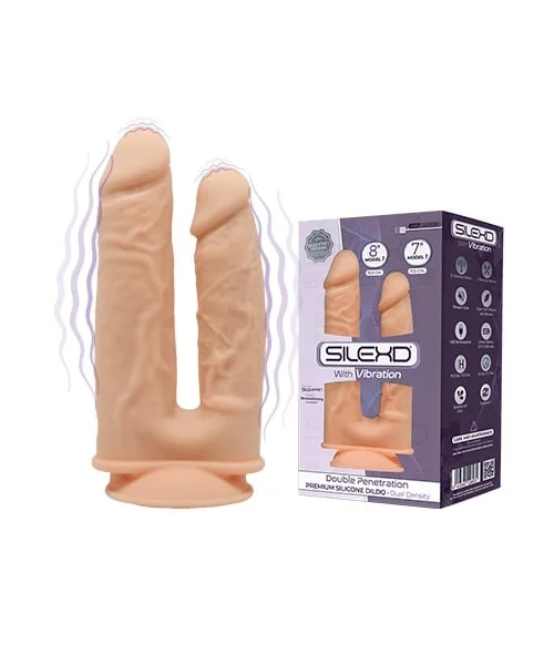 SilexD Realistic Vibrating Double Penetrator