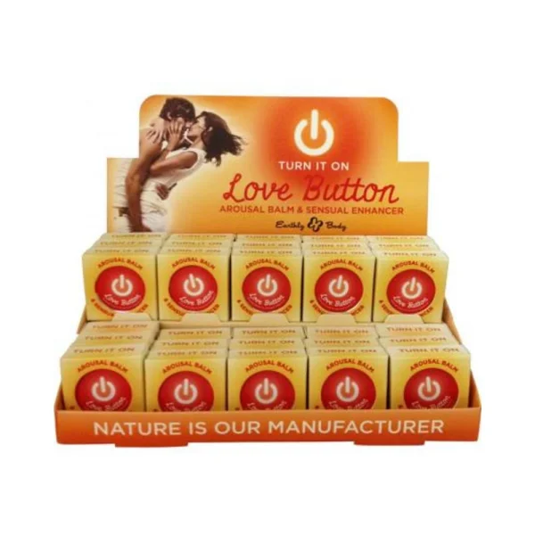 Earthly Body Love Button Arousal Balm 30 Each Per Display