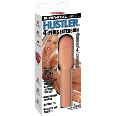 Hustler 4 Inch Penis Extension 8in Flesh