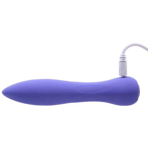 Bobbii XLR8 Flexible 15 Function Silicone Bullet Vibrator With Turbo Boost By Nu Sensuelle - Violet