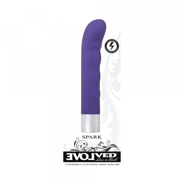 Evolved Spark Purple 10 Speed And Functions With Turbo Boost Mode Waterproof