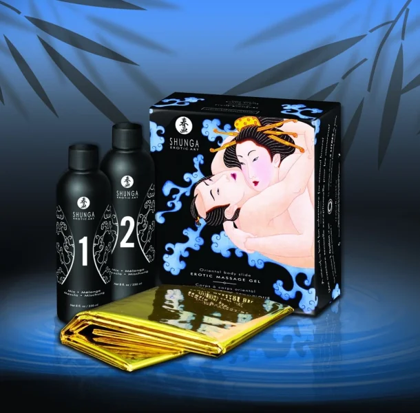 Shunga Oriental Body Slide Massage Gel - Exotic Fruits