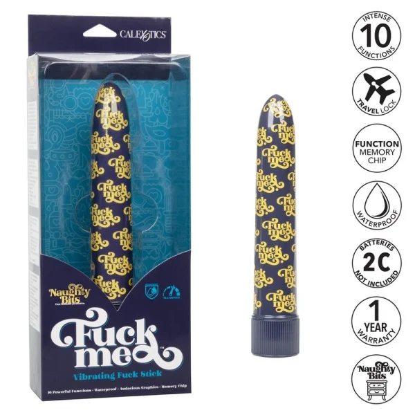 Naughty Bits Fuck Me Personal Waterproof Vibrator By CalExotics