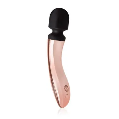 Rosy Gold Nouveau Curve Wand Vibrator