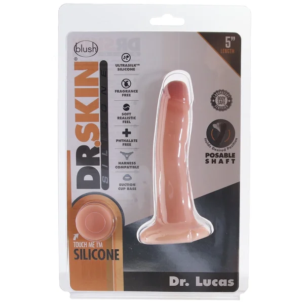 Dr. Skin Dr. Lucas 5 Inch Silicone Dildo