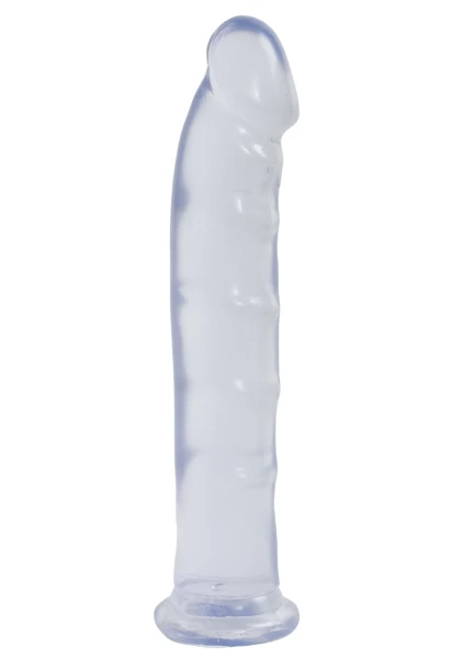 Jelly Jewel Dong with Suction Cup - Diamond