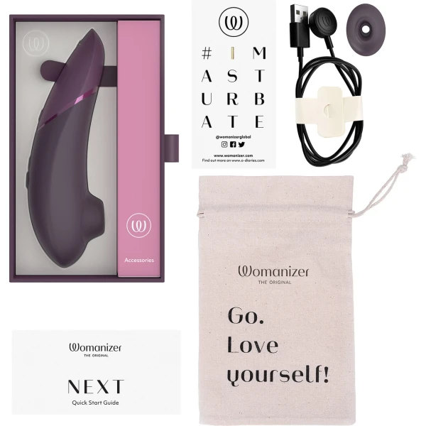 Womanizer Next 3D Pleasure Air Stimulator in Purple