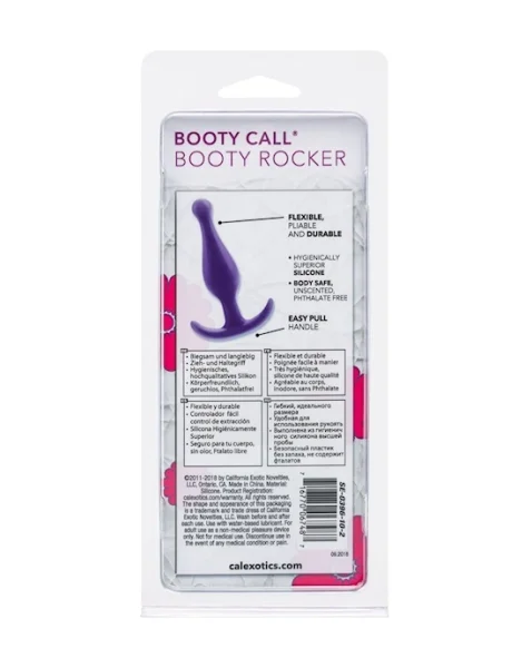 Booty Call Booty Rocker Butt Plug - Purple