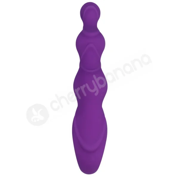 Come Together Purple Strapless Strap-On Vibrator
