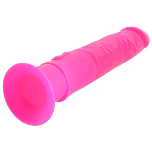 Vibrating Suction Cup Wall Banger Pink 7.5 Inches