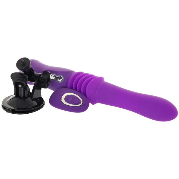 Maia Monroe Silicone Vibrating, Thrusting Dildo with Suction Cup & Remote Control