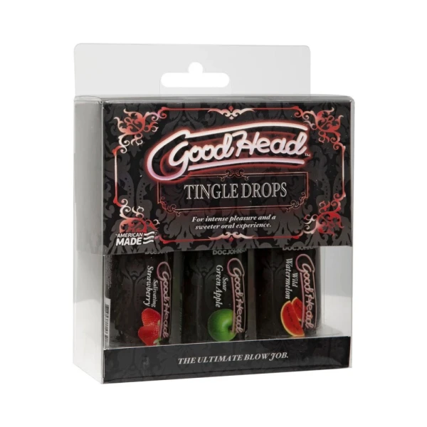Goodhead tingle drops 3 pack