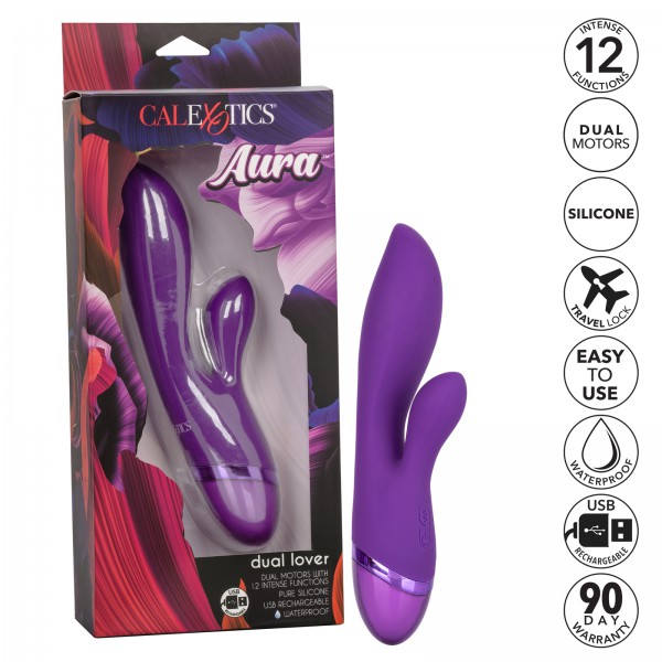 Aura Dual Lover Rabbit Vibrator
