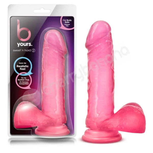 B Yours Pink Sweet N Hard #2 Dildo