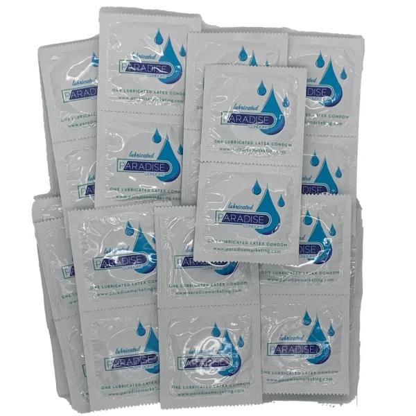 Paradise Lubricated Latex Condoms | 12-Pack