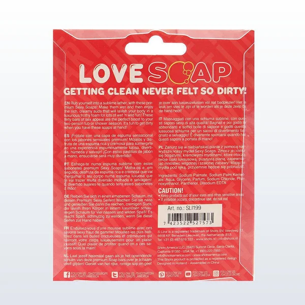 Love Heart Rose Scented Soap Bar — image 14 of 14
