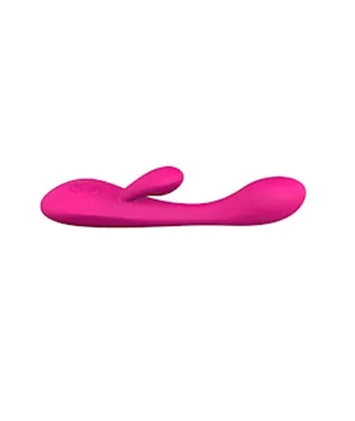 Petra Rabbit Vibrator - Hot Pink - 8.3 Inch — image 5 of 5