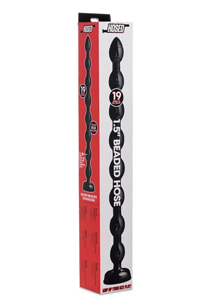 Hosed 19" Beaded Anal Snake
