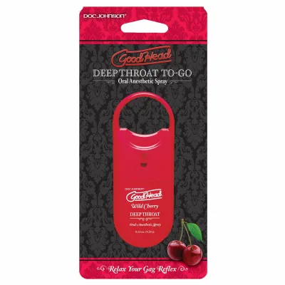 GoodHead Deep Throat Spray to Go Cherry