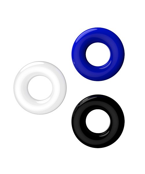JoyRings Doughnut Cock Rings (3 Pack)