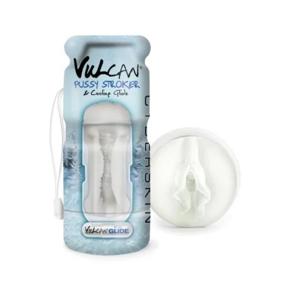 Cyberskin Vulcan Pussy Stroker W/cooling Glide Frost — image 5 of 16