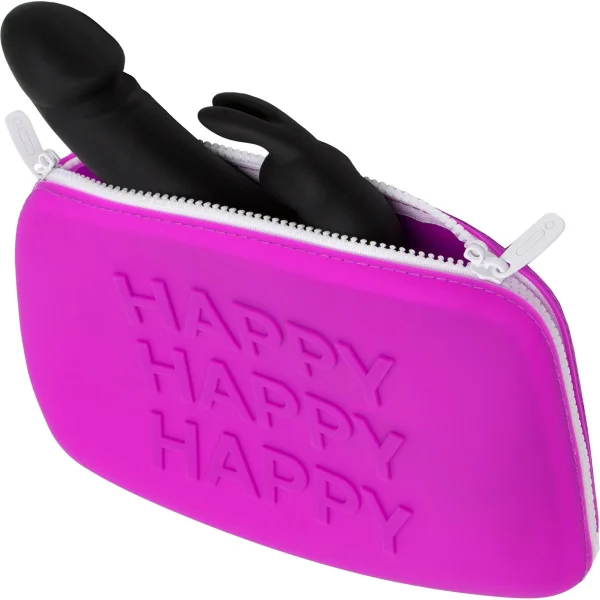Happy Rabbit HAPPY Large Silicone Zip Storage Case 
