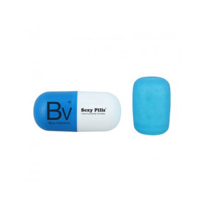Love To Love Sexy Pills Blue white Valentine 6 dp