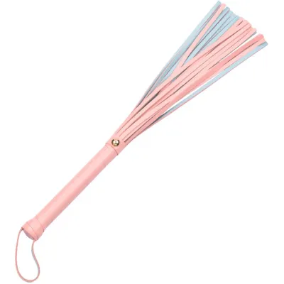 Bondara Luxe Bow To Me Pink PU Flogger 15 5 Inch