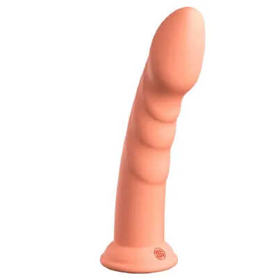 Dillio Platinum Super Eight Silicone Dildo 8 In Peach