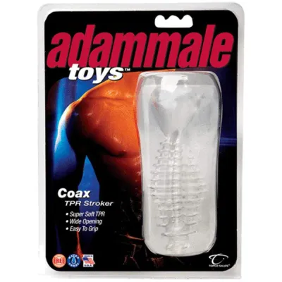 Adam Male Toyc Coax Tpr Stroker Clear